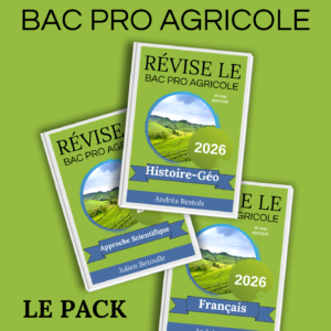 Guide de révisions Matières Générales bac pro agricole 2026 — Version papier