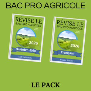 Guide de révisions Matières Littéraires bac pro agricole 2026