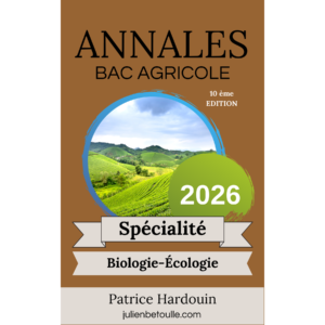Annales corrigées Biologie-écologie 2026 – Bac général